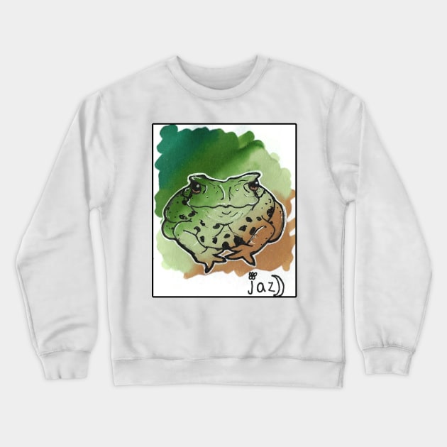 Toad Crewneck Sweatshirt by jazmynmoon